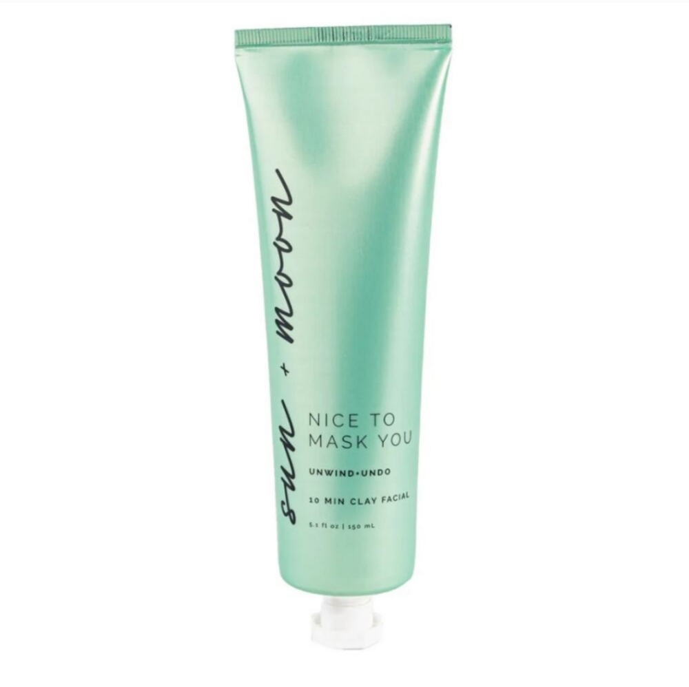2- New Sun+Moon Nice to Mask You Clay Mask In Box! Acne TWO FOR $12